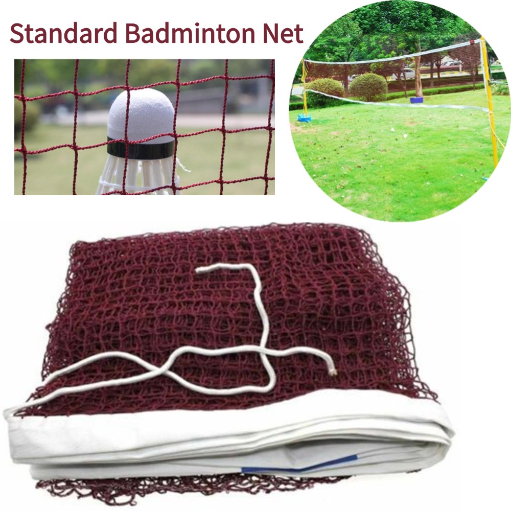 Badminton Game - Professionelles, Einfaches, Tragbares und Faltbares Sport-Trainings-Standard-Badmintonnetz