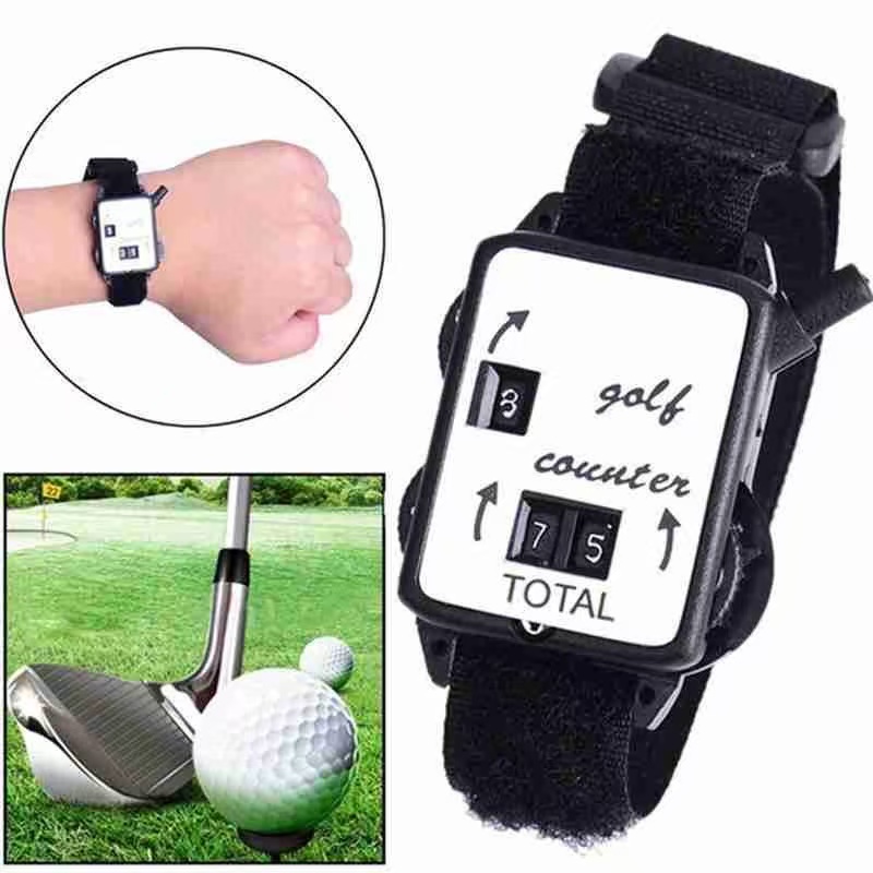 Badminton Score - Manueller Golf-Stroke-Zähler mit Armband – tragbare