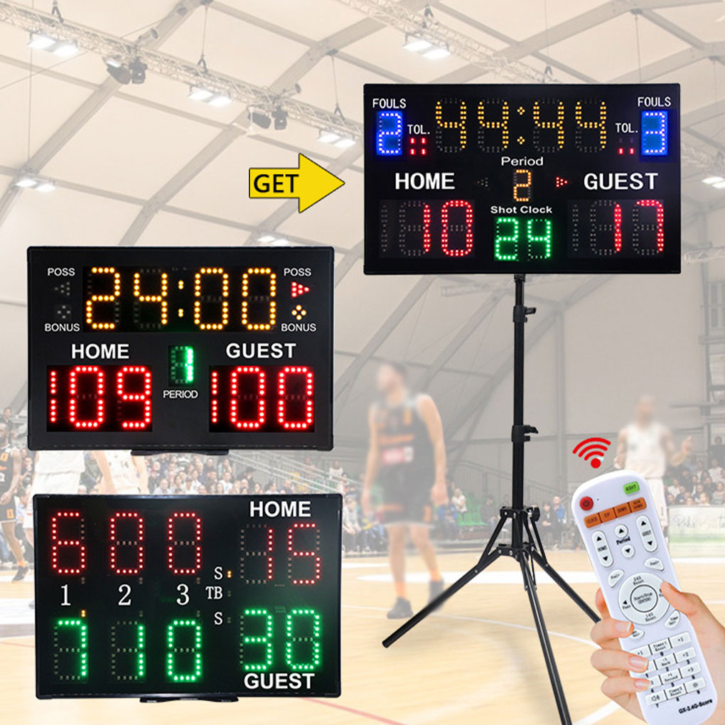 Badminton Score - Digitale Anzeigetafel zum Aufhängen an der