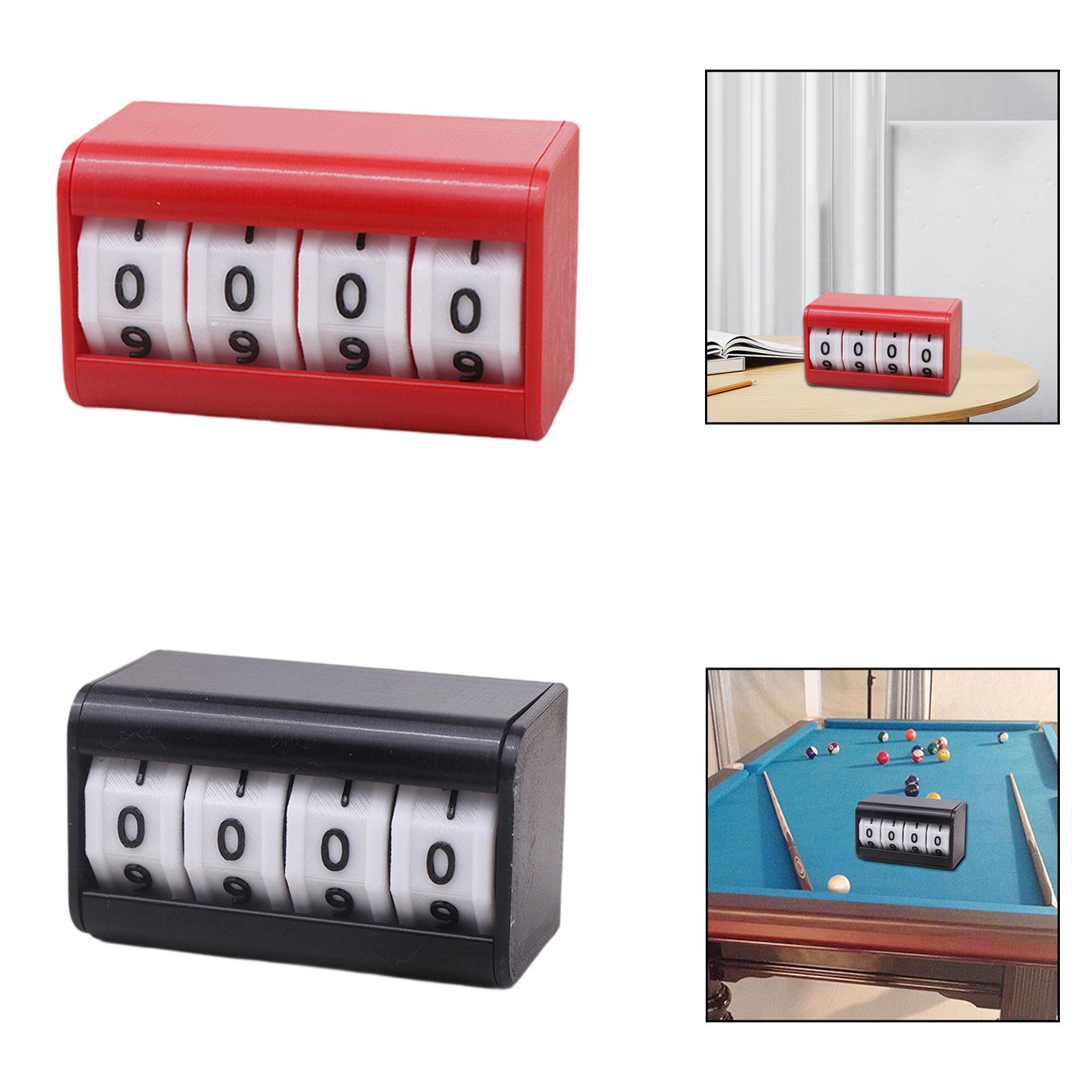 Badminton Score - Billard Pool Scoreboard Scoring Device Multifunktionaler