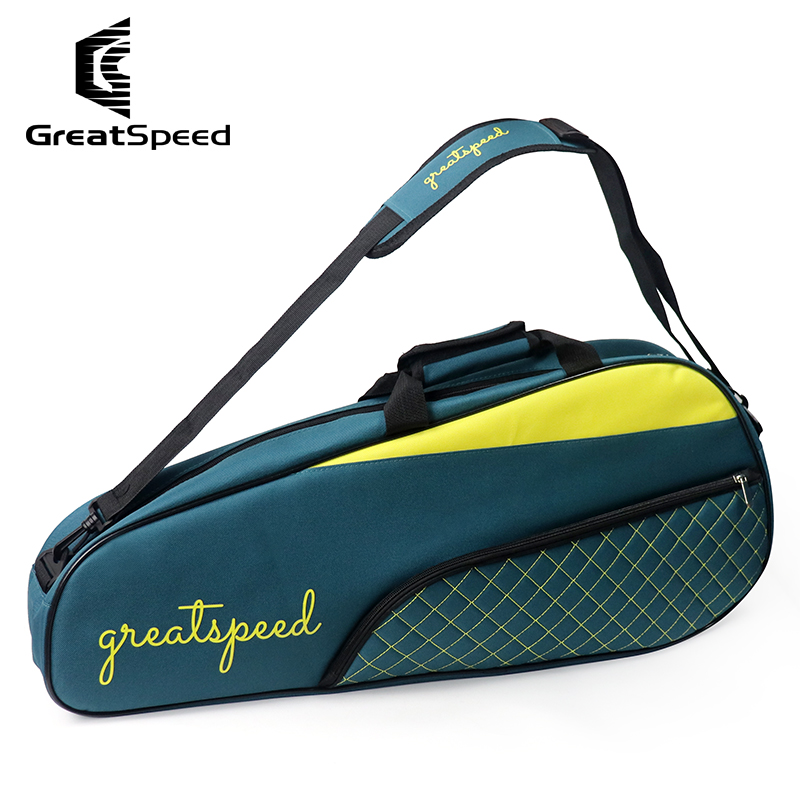 Badminton Game - Greatspeed 3–6 Stück Tennisschläger-Badmintonschläger-Sporttasche, One-Shoulder-Pack, für