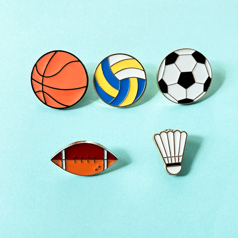 Cartoon Sport Ball Broschen Se – Badminton Icon Bewertung und Preis