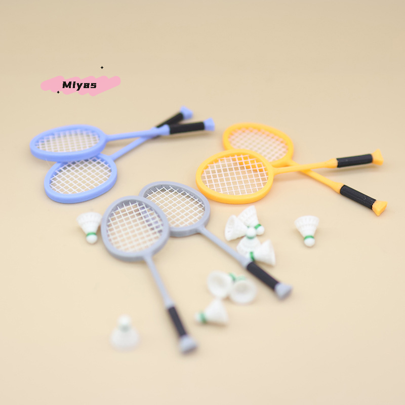 1 paar Miniatur Badminton Schl – Badminton House Bewertung und Preis