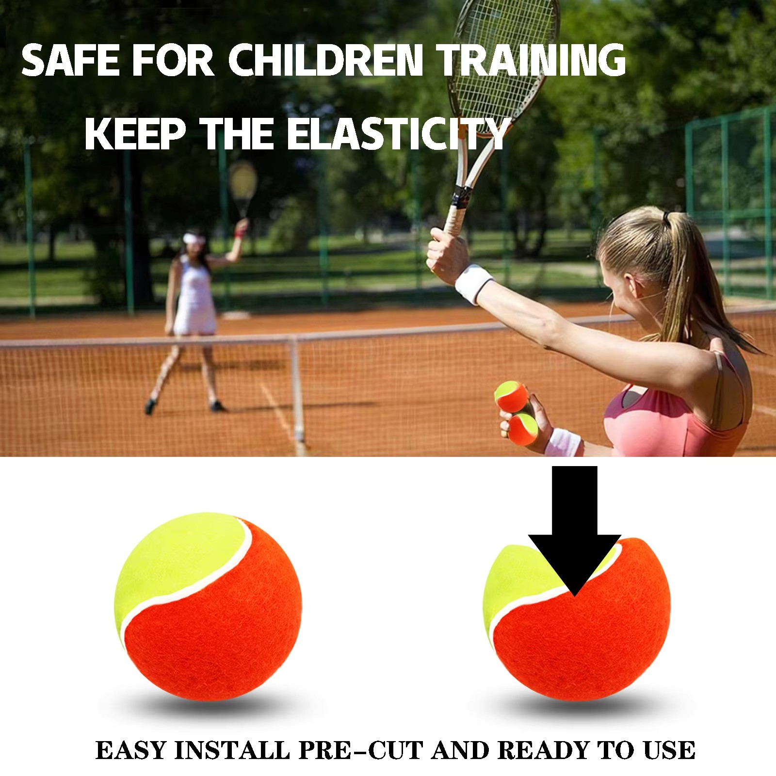 6-teiliges Kinder-Tennisbälle- – Badminton Youth Bewertung und Preis