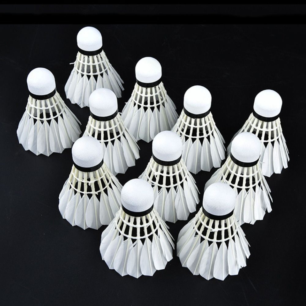3/6/12Pcs Neue Weiß Badminton  – Badminton House Bewertung und Preis