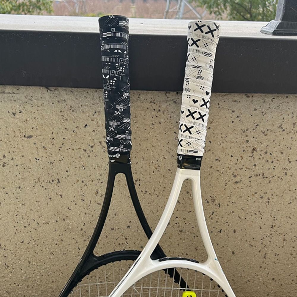 Schwarz Weiß Badmintonschläger – Badminton Grip Bewertung und Preis