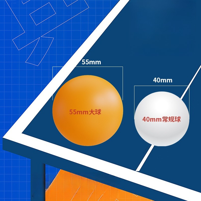 55-mm-Tischtennisball für das  – Badminton House Bewertung und Preis